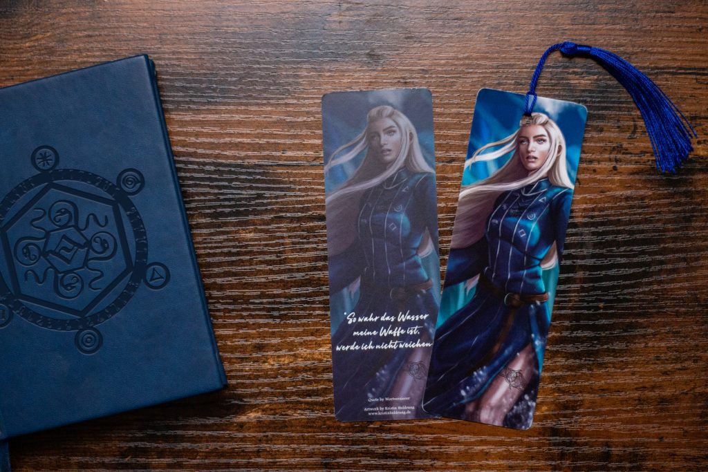 Wand aus Wogen - Lesezeichen