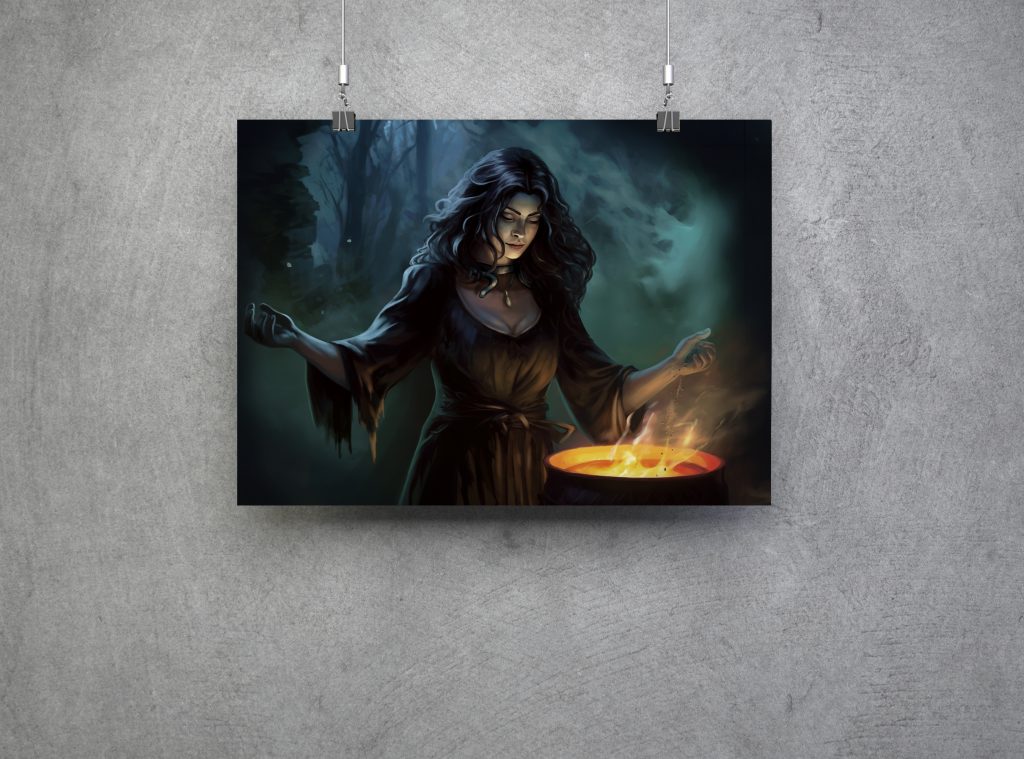 Witchcraft - Kunstdruck