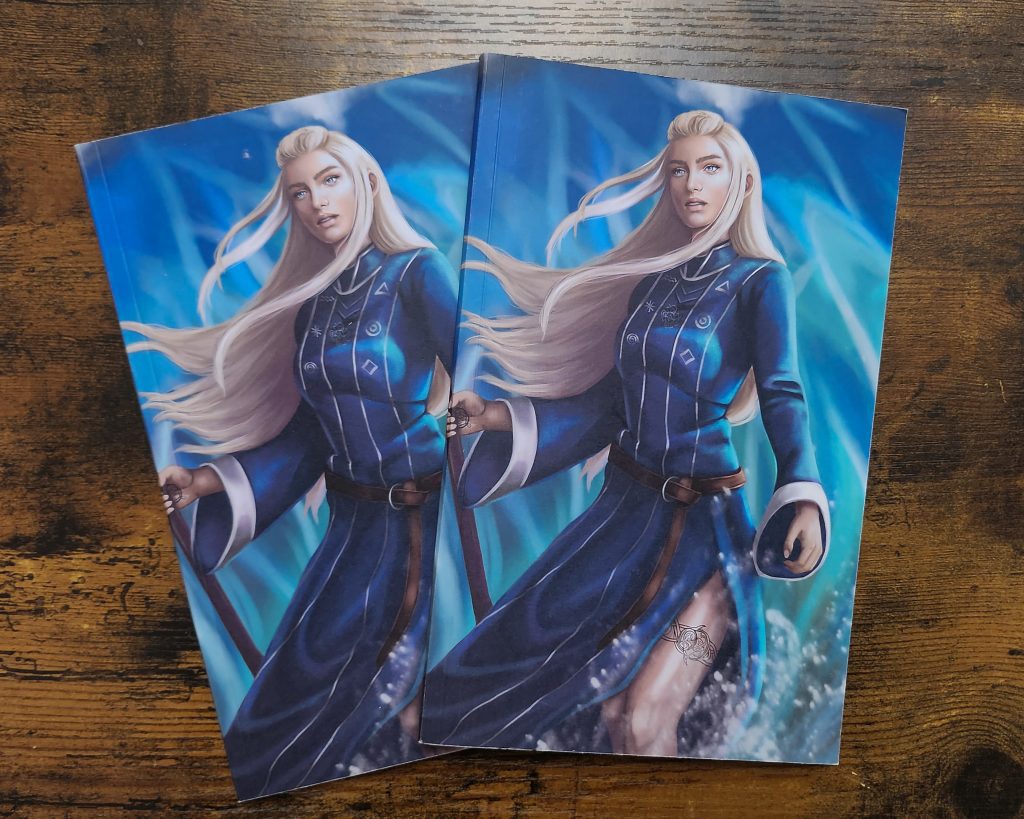 Softcover Notizbuch - Wand aus Wogen