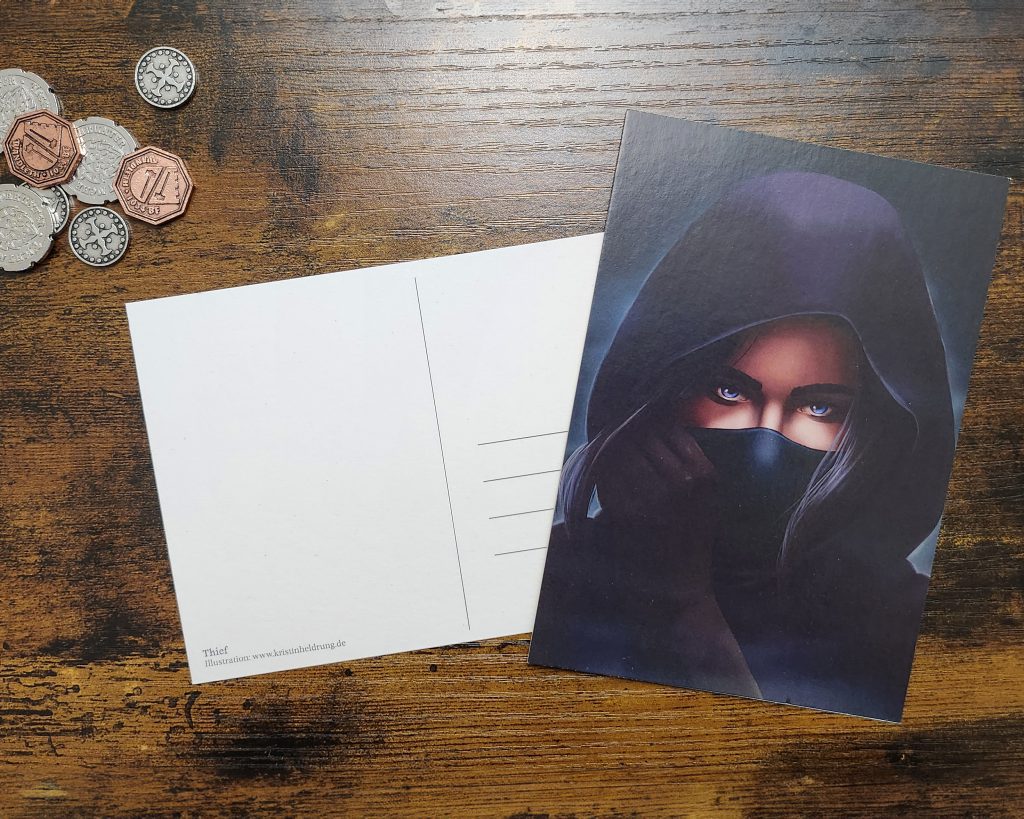 Thief - Postkarte