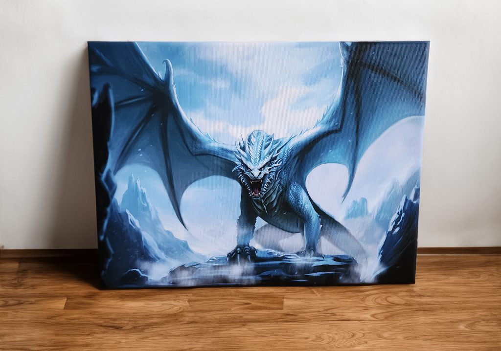 Leinwand 40x30 cm - Frostbringer
