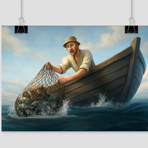 Aus der Tiefe - Kunstdruck A3