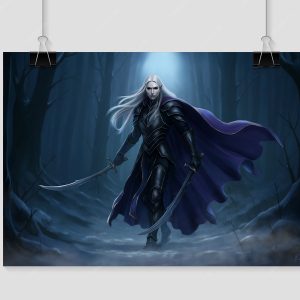 Klingensängerin - Kunstdruck