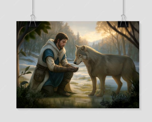 Stiller Bund - Kunstdruck A3